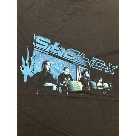 Vintage Static X Music Metal Band T Shirt Size XL‎ - Picture 2 of 10